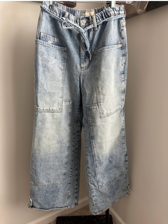 We The Free Denim - We The Free CRVY Outlaw Wide-Leg Jeans